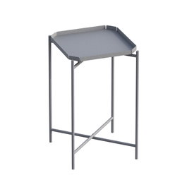 Hanah Home SHB-008-C Mesa de Centro 46x56x46 cm Metal Gris